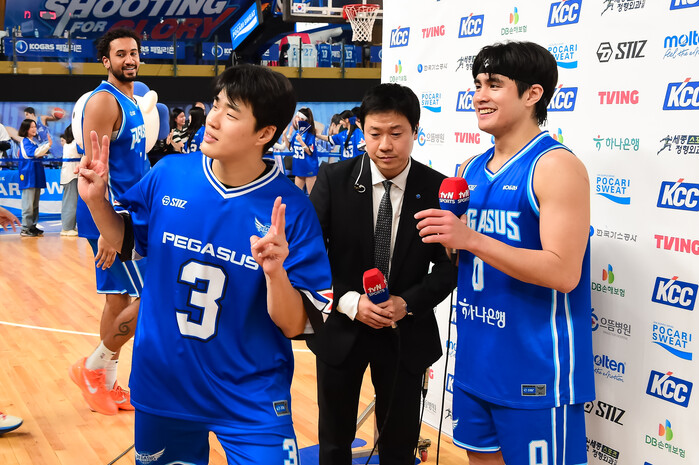 [화보] 한국가스공사와 현대모비스 경...
